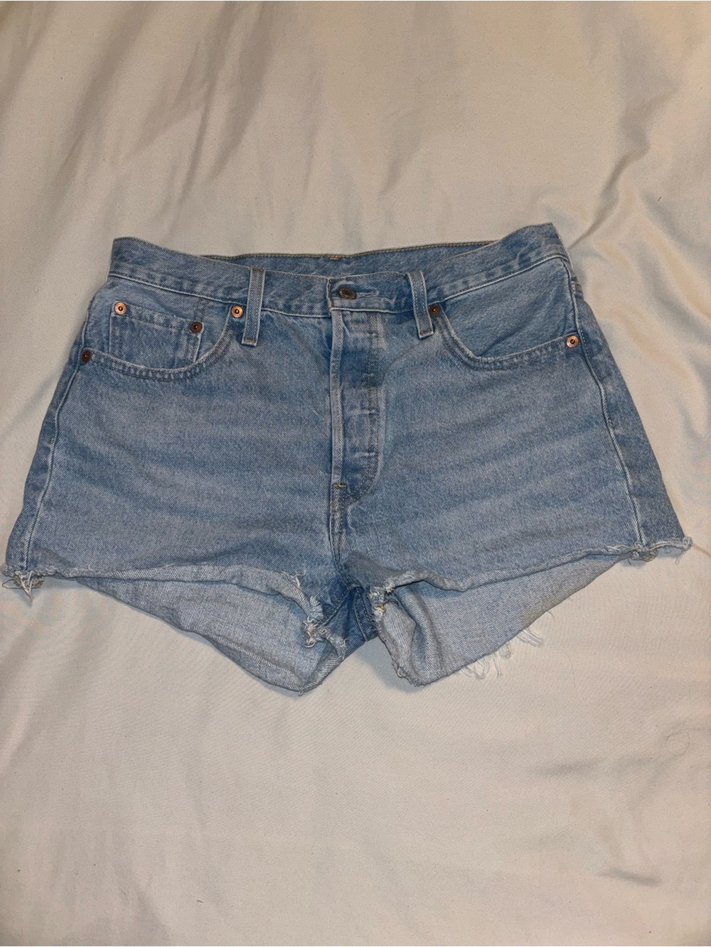 Levi's 501 Original Shorts Denim Blue Waist 29